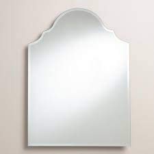 Quality Glass Frameless Mirror Home Decor Mirror For Bathrooms Wall Mirror Basin Mirror Size : 18 X 30 Inch QG 104