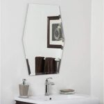 Quality Glass Frameless Mirror Home Decor Mirror For Bathrooms Wall Mirror Basin Mirror Size : 18 X 24 Inch QG 26