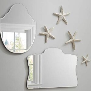 Quality Glass Frameless Mirror Home Decor Mirror For Bathrooms Wall Mirror Basin Mirror Size : 18 X 24 Inch QG 35