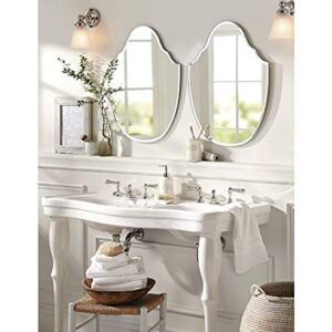 Quality Glass Frameless Mirror Home Decor Mirror For Bathrooms Wall Mirror Basin Mirror Size : 18 X 24 Inch QG 36