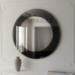 Quality Glass Round Frameless Wall Mirror Mirror Home Decor Mirror For Bathrooms Wall Mirror Basin Mirror Size : 24 X 24 Inch QG 41