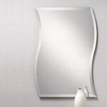 Quality Glass Frameless Mirror Home Decor Mirror For Bathrooms Wall Mirror Basin Mirror Size : 18 X 24 Inch QG 43