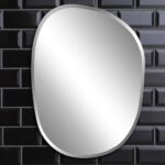Quality Glass Frameless Mirror Home Decor Mirror For Bathrooms Wall Mirror Basin Mirror Size : 18 X 24 Inch QG 45