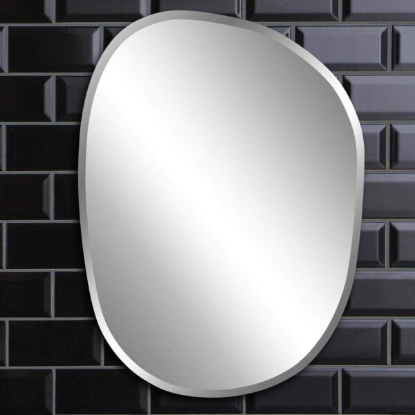 Quality Glass Frameless Mirror Home Decor Mirror For Bathrooms Wall Mirror Basin Mirror Size : 18 X 24 Inch QG 45