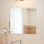 Quality Glass Square Frameless Mirror Home Decor Mirror For Bathrooms Wall Mirror Basin Mirror Size : 18 X 18 Inch QG 58