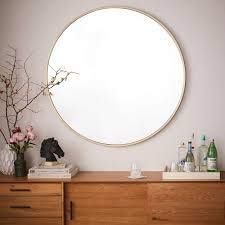 Quality Glass Round Frameless Wall Mirror Mirror Home Decor Mirror For Bathrooms Wall Mirror Basin Mirror Size : 18 X 18 Inch QG 61