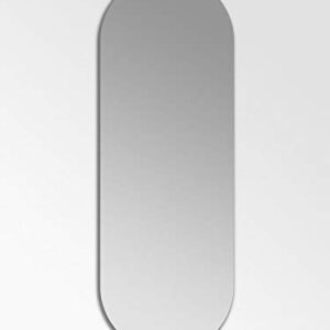 Quality Glass Round Frameless Wall Mirror Mirror Home Decor Mirror For Bathrooms Wall Mirror Basin Mirror Size : 12 X 36 Inch QG 79
