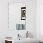Quality Glass Frameless Mirror Home Decor Mirror For Bathrooms Wall Mirror Basin Mirror Size : 18 X 24 Inch QG 18