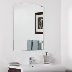 Quality Glass Frameless Mirror Home Decor Mirror For Bathrooms Wall Mirror Basin Mirror Size : 18 X 24 Inch QG 19