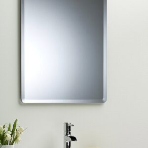 Quality Glass Frameless Mirror Home Decor Mirror For Bathrooms Wall Mirror Basin Mirror Size : 18 X 24 Inch QG 50