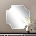 Quality Glass Frameless Wall Mirror Mirror Home Decor Mirror For Bathrooms Wall Mirror Basin Mirror Size : 24 X 24 Inch QG 110