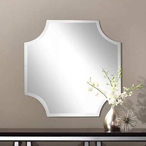 Quality Glass Frameless Wall Mirror Mirror Home Decor Mirror For Bathrooms Wall Mirror Basin Mirror Size : 24 X 24 Inch QG 110
