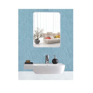Quality Glass Frameless Mirror Home Decor Mirror For Bathrooms Wall Mirror Basin Mirror Size : 12 X 12 Inch QG 130