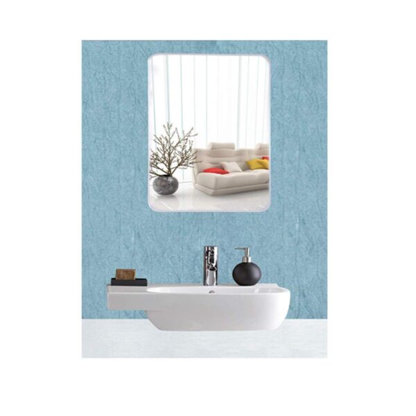Quality Glass Frameless Mirror Home Decor Mirror For Bathrooms Wall Mirror Basin Mirror Size : 12 X 12 Inch QG 130