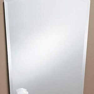 Quality Glass Frameless Mirror Home Decor Mirror For Bathrooms Wall Mirror Basin Mirror Size : 18 X 24 Inch QG 107