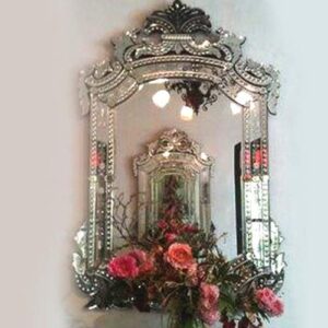 Quality glass Venetian wall mirror Traditional Mirror Designer Art Mirror 46 x 67 Inches VM 01