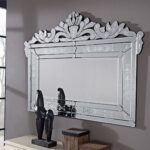Tinitalo Venetian Mirror for Living Room Mirror Decorative Mirror Dimension 40x54 Inches TVM 117