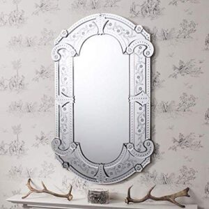 Quality Glass Venetian Mirror for Living Room Mirror Decorative Mirror Dimension 32x54 Inches TVM 118