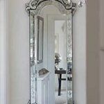 Quality Glass Venetian Rectangular Mirror for Living Room Decorative Mirror Dimension 26x60 Inches TVM 106