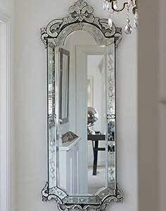 Quality Glass Venetian Rectangular Mirror for Living Room Decorative Mirror Dimension 26x60 Inches TVM 106