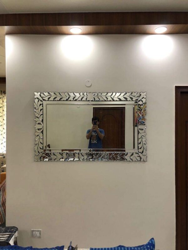 Quality Glass Venetian Mirror for Living Room Mirror Decorative Mirror Dimension 32x54 Inches VM 140