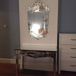 Quality Glass Venetian Rectangular Mirror for Living Room Decorative Mirror Dimension 30x48 InchesTVM 107