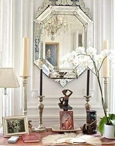 Quality Glass Venetian Mirror for Living Room Mirror Decorative Mirror Dimension 30x48 Inches VM 170