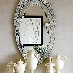 Tinitalo Venetian Mirror for Living Room Decorative Mirror Dimension 26x48 Inches VM 177