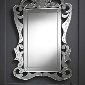 Quality Glass Venetian Mirror for Living Room Mirror Decorative Mirror Dimension 30x48 Inches VM 190