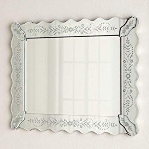 Quality Glass Venetian Mirror for Living Room Mirror Decorative Mirror Dimension 24x30 Inches VM 195