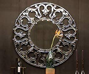 Quality Glass Venetian Mirror for Living Room Mirror Decorative Mirror Dimension 36x36 Inches VM 200