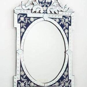 Tinitalo Venetian Rectangular Mirror for Living Room Decorative Mirror Dimension 32x54 Inches VM 23