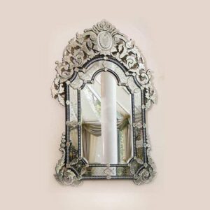 Quality Glass Venetian Rectangular Mirror for Living Room Decorative Mirror Dimension 44x72 Inches VM 24