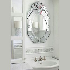 Tinitalo Venetian Mirror for Living Room Decorative Mirror Dimension 28x48 Inches TVM 48
