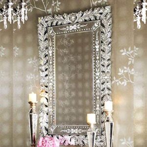 Quality Glass Venetian Mirror for Living Room Decorative Mirror Dimension 30x48 Inches VM 68