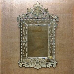 Quality Glass Venetian Rectangular Mirror for Living Room Decorative Mirror Dimension 34x54Inches VM 53
