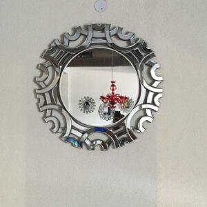 Quality Glass Decorative Wall Mirror for Living Room Mirror in Home Wall Mirror Modern Mirror Size 30"X 30" Inches TNM 186