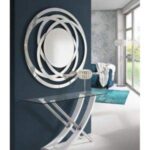 Quality Glass Decorative Wall Mirror for Living Room Mirror in Home Wall Mirror Modern Mirror Size 32"X 32" Inches NMM 167