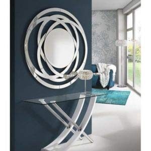 Quality Glass Decorative Wall Mirror for Living Room Mirror in Home Wall Mirror Modern Mirror Size 32"X 32" Inches NMM 167