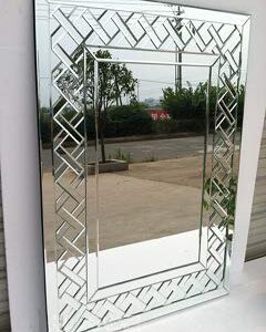 Quality Glass Decorative Wall Mirror for Living Room Mirror in Home Wall Mirror Modern Mirror Size 24"X 30" Inches NMM 171