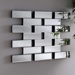 Quality Glass Decorative Wall Mirror for Living Room Mirror in Home Wall Mirror Modern Mirror Size 21"X 34" Inches NMM 173