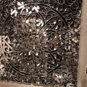 Quality Glass Decorative Wall Mirror for Living Room Mirror in Home Wall Mirror Modern Mirror Size 40"X 40" Inches NNM 195