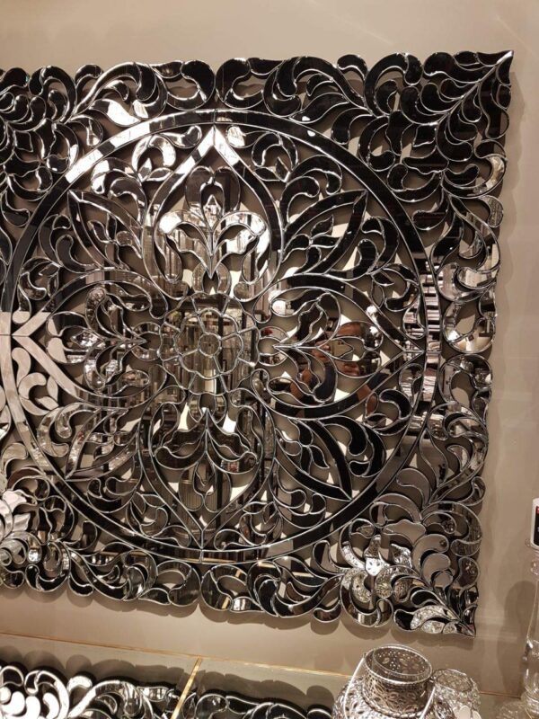 Quality Glass Decorative Wall Mirror for Living Room Mirror in Home Wall Mirror Modern Mirror Size 40"X 40" Inches NNM 195