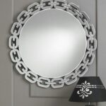 Quality Glass Decorative Wall Mirror for Living Room Mirror in Home Wall Mirror Modern Mirror Size 30"X 30" Inches NMM 202
