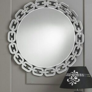 Quality Glass Decorative Wall Mirror for Living Room Mirror in Home Wall Mirror Modern Mirror Size 30"X 30" Inches NMM 202