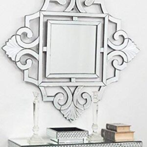 Quality Glass Decorative Wall Mirror for Living Room Mirror in Home Wall Mirror Modern Mirror Size 36"X 36" Inches TNM 122