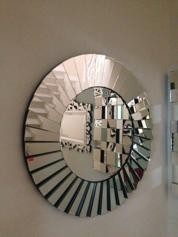 Quality Glass Decorative Wall Mirror for Living Room Mirror in Home Wall Mirror Modern Mirror Size 32"X 32" Inches TNM 141