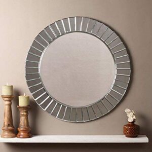 Quality Glass Decorative Wall Mirror for Living Room Mirror in Home Wall Mirror Modern Mirror Size 36"X 36" Inches TNM 151