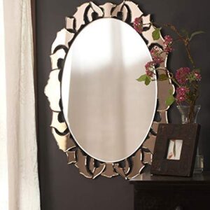 Quality Glass Decorative Wall Mirror for Living Room Mirror in Home Wall Mirror Modern Mirror Size 30"X 40" Inches NMM 156