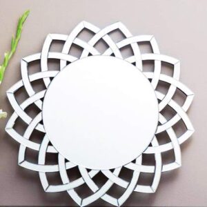 Quality Glass Decorative Wall Mirror for Living Room Mirror in Home Wall Mirror Modern Mirror Size 36"X 36" Inches TNM 157